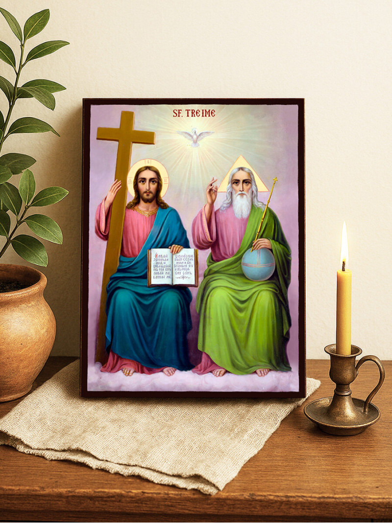 Icoană a Sfintei Treimi (Noul Testament)